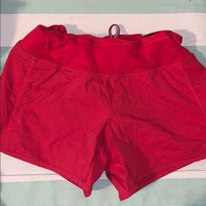 Lululemon women’s shorts.